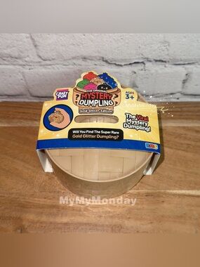 RMS Crazy Fun Mystery Dumpling Gold Glitter Edition Squishy Bun